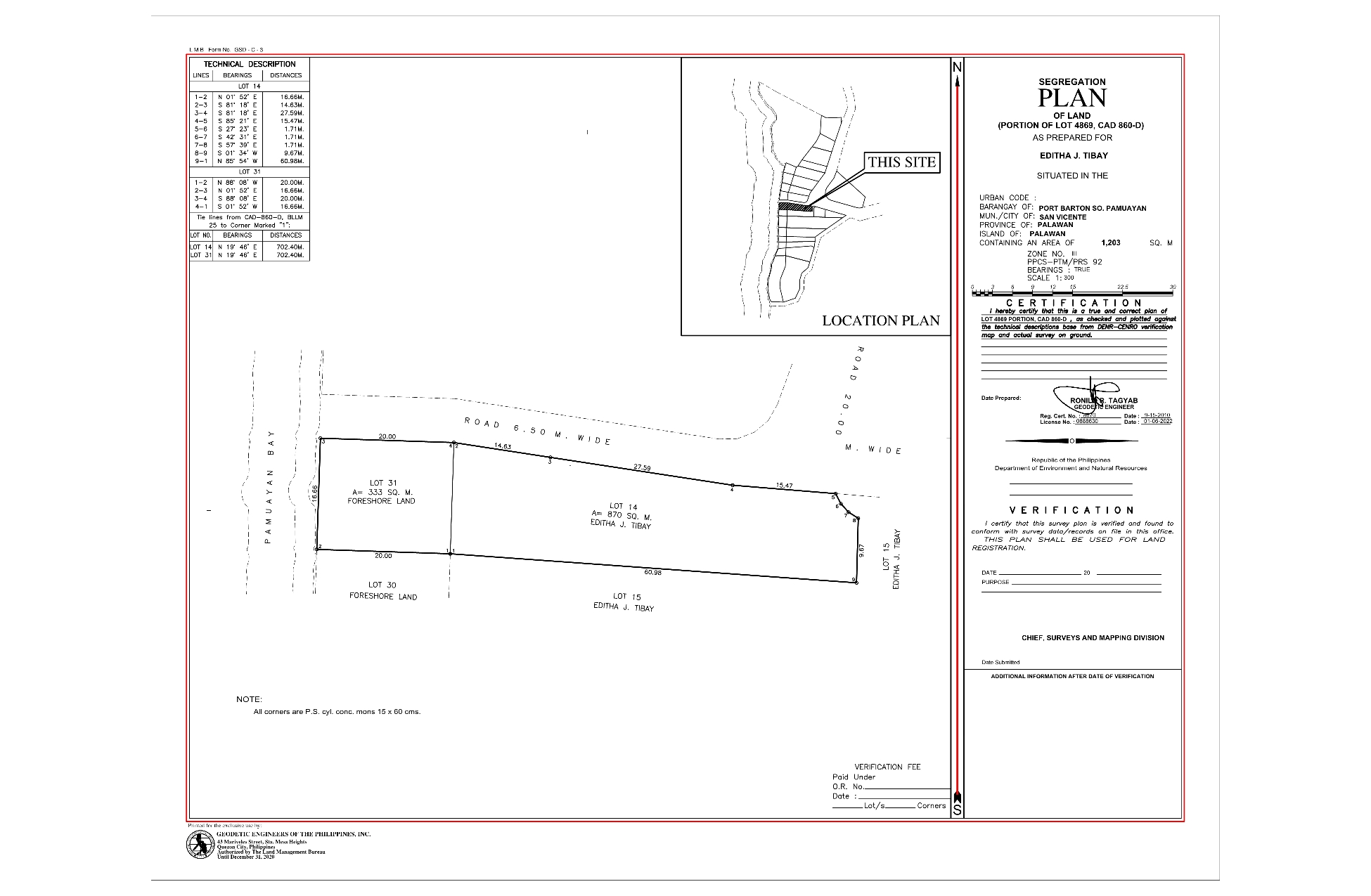 bl240- 870 sqm White Sand Sunset Beachfront